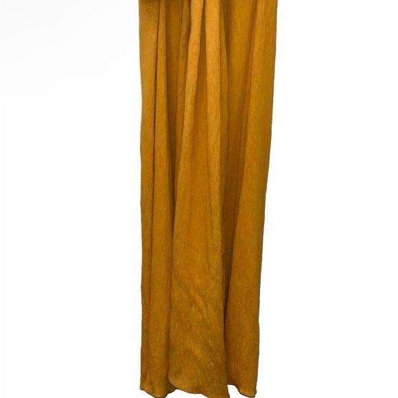 JOHANNA ORTIZ Luna Miel Dress Midi Yellow Sz 6 Strapless Convertible Wrap NWT - Picture 13 of 15